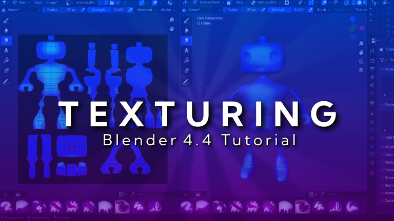 Texturing in Blender