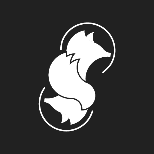 fox logo black